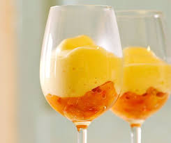 Zabaglione Alla Pesca Rezept Einfacher Nachtisch Pfirsich Dessert