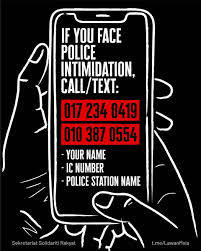 Police will call everyone involved in saturday's keluar dan #lawan protest in kuala lumpur.dang wangi ocpd asst comm mohamad zainal abdullah said they woul. Tajypw6dcpcs7m
