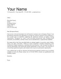 Wow your future employer with this simple cover letter example format. Office Assistant Cover Letter