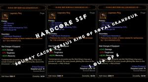 D3 | Hc Ssf Bounties, Ring Of Royal Grandeur - Youtube
