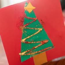 All occasion cards for kids to make. 20 Homemade Christmas Cards Made By The Kids Hands On As We Grow