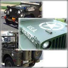Jeep Military Invasion Star Decals Army Jeep Decals Military Graphics Decals And Stickers Jeep Jeep Decals Military Army