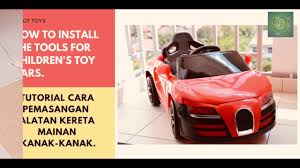 Maybe you would like to learn more about one of these? Tutorial Pemasangan Alatan Kenderaan Mainan Kanak Kanak Bugati Wmr 6160 Youtube