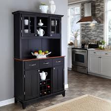 Our hutches & buffet cabinets come in a variety of styles and shapes. Black Kitchen Buffet Hutch Novocom Top