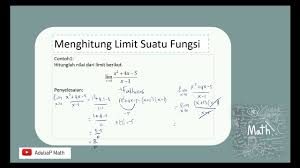 Jika dengan cara subtitusi langsung diperoleh bentuk tak tentu 0/0 atau. Limit Fungsi Aljabar Menghitung Nilai Limit Fungsi Substitusi Faktorisasi Youtube