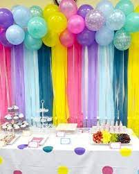 Decoracion Con Cortinas De Papel Crepe Dale Detalles Decoracion De Fiestas Infantiles Decoracion De Cumpleanos Decoracion De Fiesta Ver mas ideas sobre decoracion cumpleanos 1 anito, cumpleanos 1 anito, decoracion de cumpleanos. fiestas infantiles