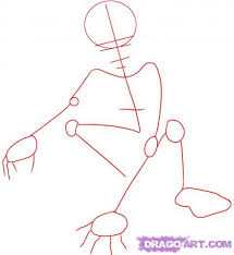 Step 1 How To Draw Gollum From Lord Of The Rings Lord Of The Rings Drawings Painted Flask