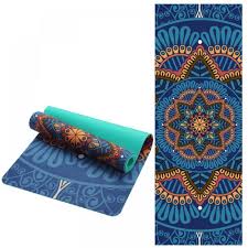 Mandala Printed Yoga Mat In 2020 Print Yoga Mat Gymnastics Mats Yoga Mat