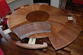 Round and extending tables are our speciality and the perfect practical solution to maximise your space and meet the demands of family life. How To Select Large Round Dining Table Expanding Round Dining Table Hivenn Com Dining Round Dining Room Table Large Round Dining Table Circular Dining Table