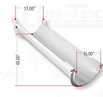 Lightweight Steel Extension Chute - Con-Tech Manufacturing