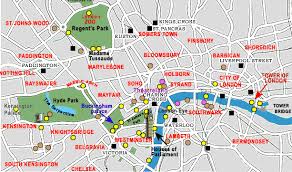 Map Of Central London For Tourists Google Search London Tourist Map Central London Map London Attractions