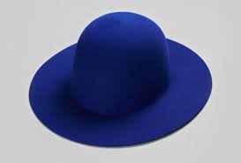 Fedora The Westworld Deep Blue Wide Brim Hat Men Fedora Etsy Wide Brim Hat Men Mens Felt Hat Hats For Men
