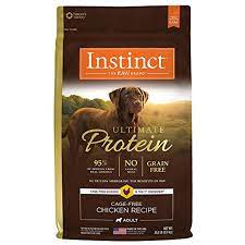 Instinct Ultimate Protein Grain Free Cage Free Chicken Recipe Natural Dry Dog Food By Nature S Variety 20 L Dog Food Recipes Dry Dog Food Free Chicken Recipes