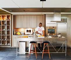 The size and shape of the island suit room pleasantly abstract end cap pulls all elements together with a certain transcendent flair. 8 Best Stainless Steel Island Ideas Kitchen Design Kitchen Remodel Stainless Steel Kitchen Island
