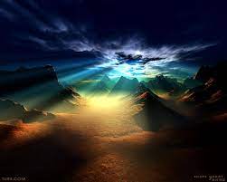 Desert Lights Alam Yang Indah Fotografi Alam Pemandangan Yang Indah