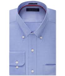 tommy hilfiger mens non iron button up dress shirt