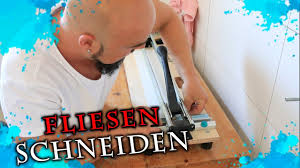 Wählen sie anstatt einer diamanttrennscheibe besser eine extra dünne steintrenns. Fliesen Schneiden Fur Einsteiger Youtube