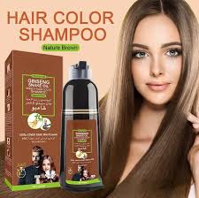 400ml lavage des cheveux brun shampooing beauté brun Nutrition hydratant  tour brun cheveux shampooing coloration shampooing soins capillaires