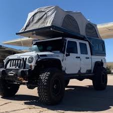 Finally, a camper solution perfect for the jeep gladiator. Jeep Gladiator Alucab Topper Camper Shell In Nm Fits Aev Brute Dc Too Expedition Portal