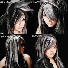 Latest Hair Color Trends New Best Newest Hairstyle Trends Gray Hair Highlights White Hair Highlights Hair Color For Black Hair