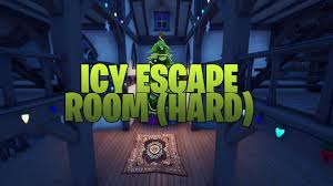 Take a look at the fortnite creative section of the website if you want the story: Icy Escape Room Hard Foosco Fortnite Creative Map Code