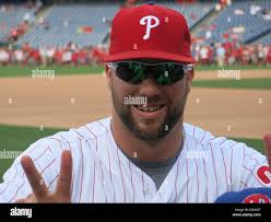 A photograph of Cameron Rupp, a Major League Baseball player, taken