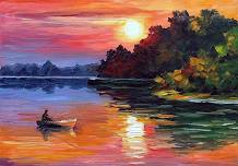 “Boating at Sunset”, a PAINT & SIP EVENT with Lisa