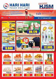 Katalog promo hari hari swalayan terbaru promo reguler hari hari swalayan edisi 2 mingguan periode promosi : Baru Dimulai Katalog Promo Kjsm Hari Hari Swalayan 4 7 Februari Banyak Diskon