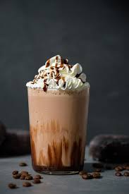 double chocolate blended iced mocha