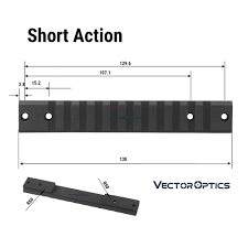 Arc top is an area 419 original design, mainly for aesthetics put the 20moa rail on my bergara terrain. Vector Optics Remington 700 Steel 20 Moa Picatinny Rail Mount Short Action Tactical Fit Ruger 10 22 Browning X Bolt Receiver Scope Mounts Accessories Aliexpress