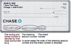 How do you cash a money order? Bank Routing Numbers Chase Bank Business Card Template Word Chase Account