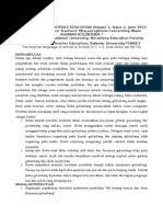 Jurnal elektronik pada program pascasarjana di universitas pendidikan pasca husada. Contoh Analisis Jurnal Internasional