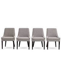 Furniture Everly Dining Chair 4 Pc Set 4 Square Back Side Chairs Created For Macy S Reviews Furniture Macy S Dining Room Chairs Side Chairs Dining Chairs