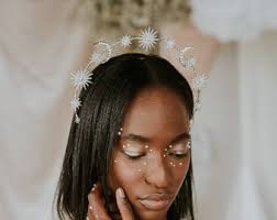 Fantasy Cosplay Crown, Tiara for Fae Cosplay, Star Halo Crown, Fae Ball  Cosplay, Cosplay Costume, Bridal Crown.