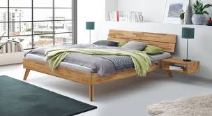 Betten bettrahmen holz top qualitat holzmoebelkontor de. Vollmassives Kernbuche Bett Aus Fsc Zertifiziertem Holz Pikosa