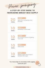 13 Tips For Increasing Breast Milk Supply Fast - The Mummy Bubble