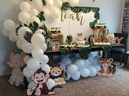 Safari Baby Shower Decor Woodland Theme Baby Room Decoration Baby Decoration Centerpiece Favors Baby Shower Props Party Decorations In 2021 Zoo Baby Shower Animal Baby Shower Theme Wild Baby Shower