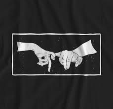 Selective focus of two person holding hands. Pinky Promise Shirt Aesthetic T Shirt Touching Hands Top Etsy Israel