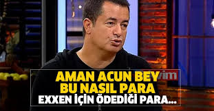 Peki, exxen tv nedir, ne zaman yayın hayatına başlayacak? Tv 8 In Sahibi Acun Ilicali Yeni Dijital Platformu Exxen Icin Odedigi Parayi Acikladi Kimse Inanamayinca Durup Durup Tekrar Bakti Takvim