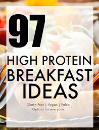 97 high protein breakfast ideas dairy
