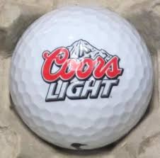 Beer Logo Golf Balls Beer Coors Light Mountains Logo Golf Ball Ebay Golf Ball Golf Ball Gift Golf