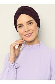 Mervin Şal Mervin al Cross Three-striped Ready-made Turban