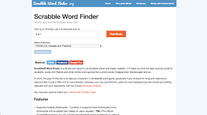 As a general rule, the rarer the letter, the more points it is worth. Scrabble Word Finder Best Scrabble Cheat And Word Finder Sites Oovoo