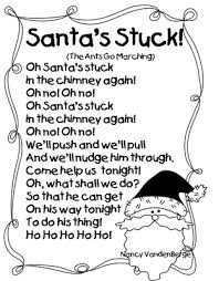 First Grade Wow Oh No Santa S Stuck Preschool Christmas Songs Christmas Kindergarten Preschool Songs