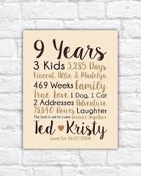 9th Wedding Anniversary Meaning 9 Year Wedding Anniversary Anniversary Gifts For Husband Personalised Gifts For Husband There are traditional anniversary gifts for each year of marriage. pinterest