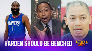 Bad news all the way around": Stephen A. Smith questions James Harden's  future in the NBA