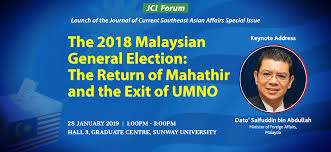 Malezya parlamentosu üyeleri için düzenlenmiştir. The 2018 Malaysian General Election The Return Of Mahathir And The Exit Of Umno Jeffrey Cheah Institute On Southeast Asia