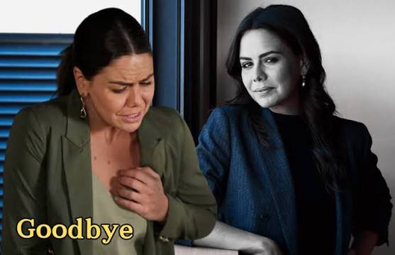 Sad: Actress Ally Harris announces her final scene in Home And Away