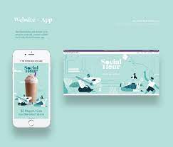 Coffee Bean Tea Leaf Social Hour App On Behance Hours App Tea Leaves Coffee Beans