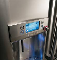 Wifi connect · fingerprint resistant · custom hardware · smudge proof Ge Cafe Cye22tshss Ge Cafe Series Energy Star 22 2 Cu Ft Counter Depth French Door Refrigerator With Hot Water Dispenser Cye22tshss Art Handler S Appliance Center